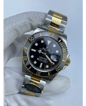 (준비완료/특급배송)NO.2700/클린공장 롤렉스 서브마리너 신형 41MM 블랙 콤비 흑콤