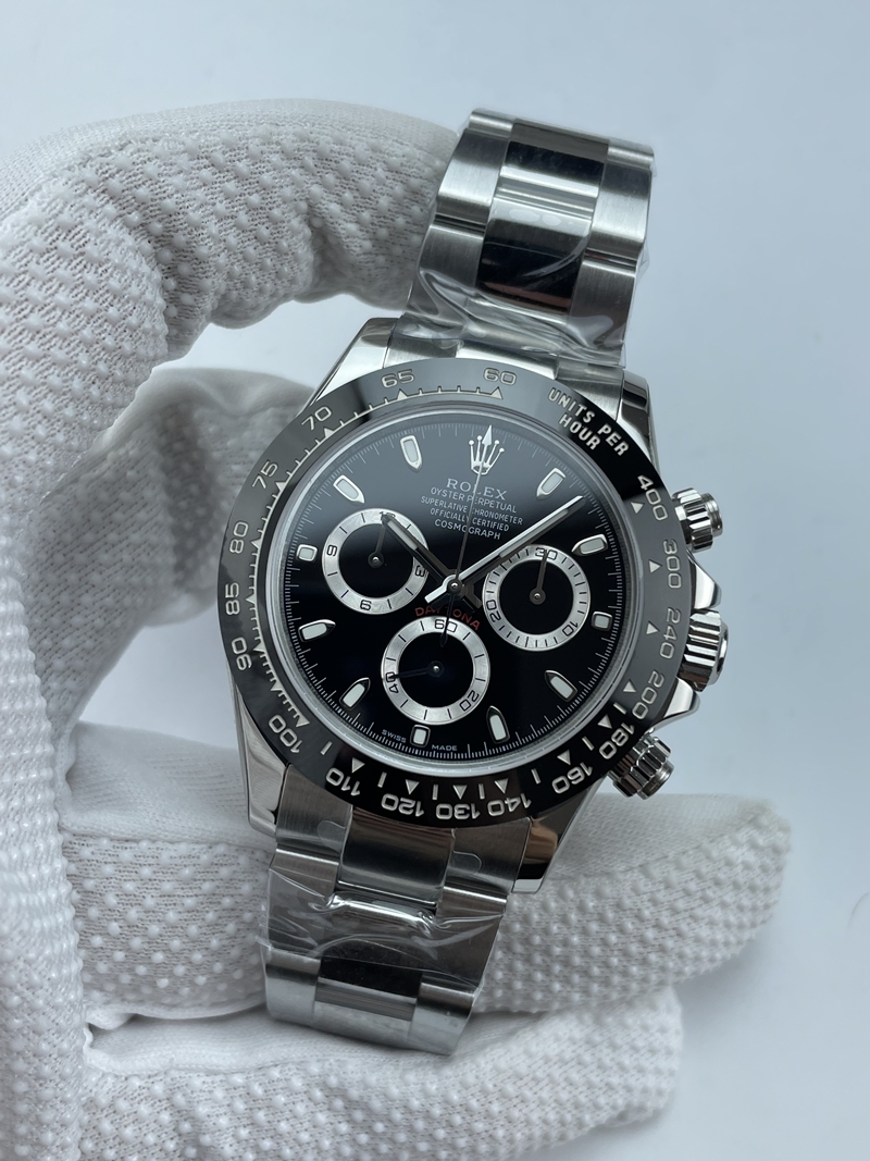 (준비완료/특급배송)NO.3482/초특급 갓성비 데이토나 스틸 세라믹베젤 블랙